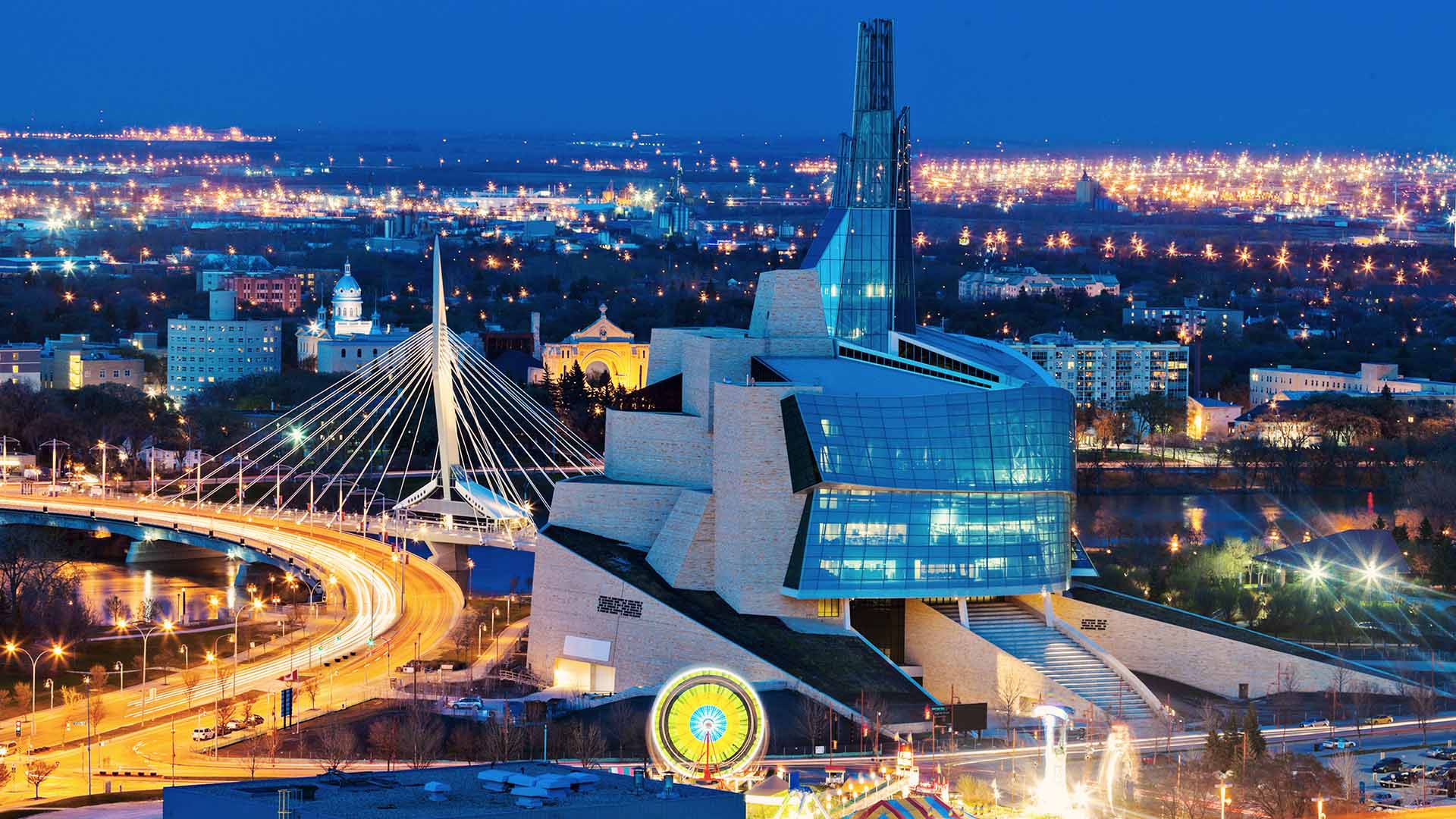 Photo of a North American city skyline