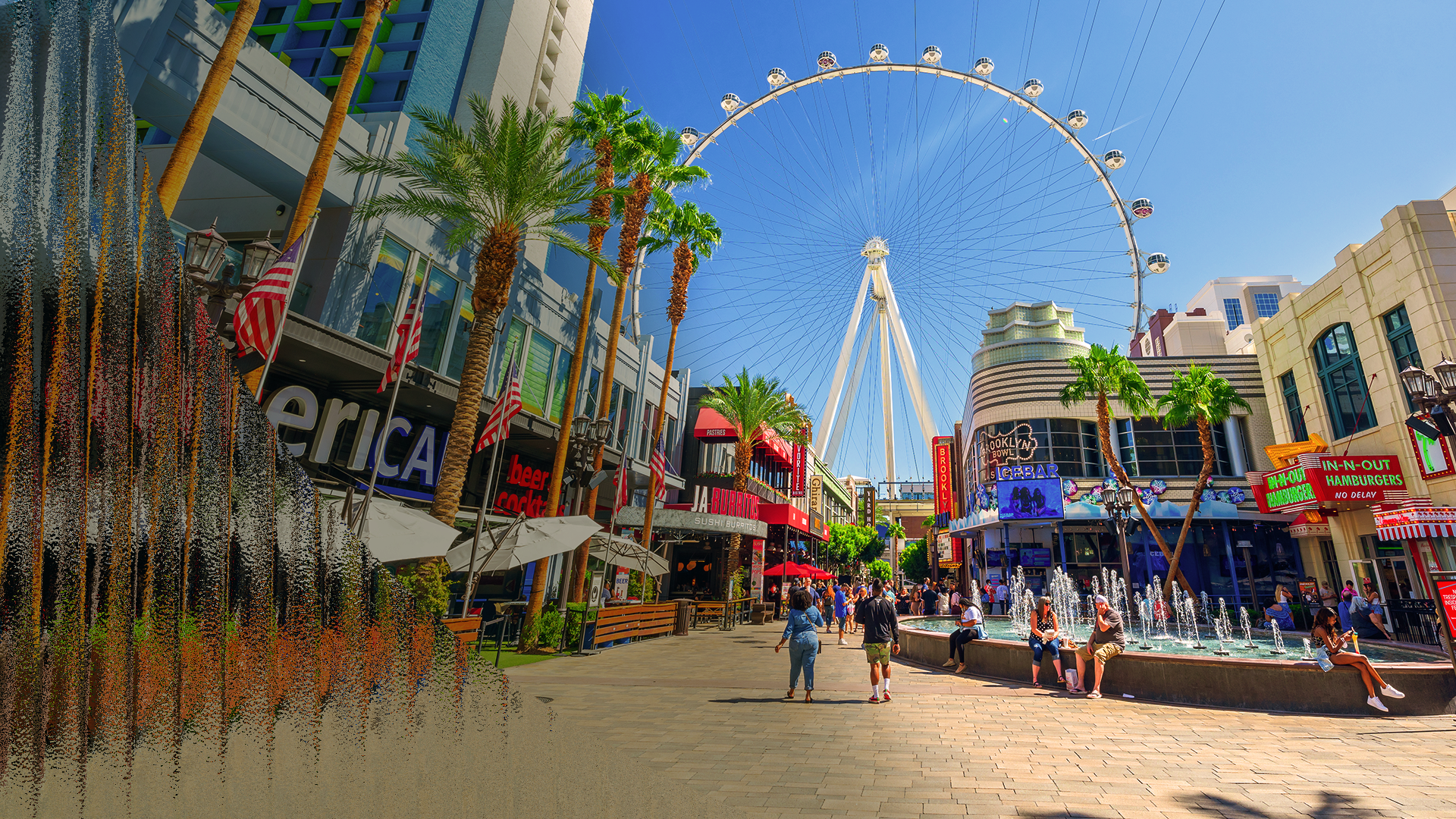 Image of the Las Vegas strip.