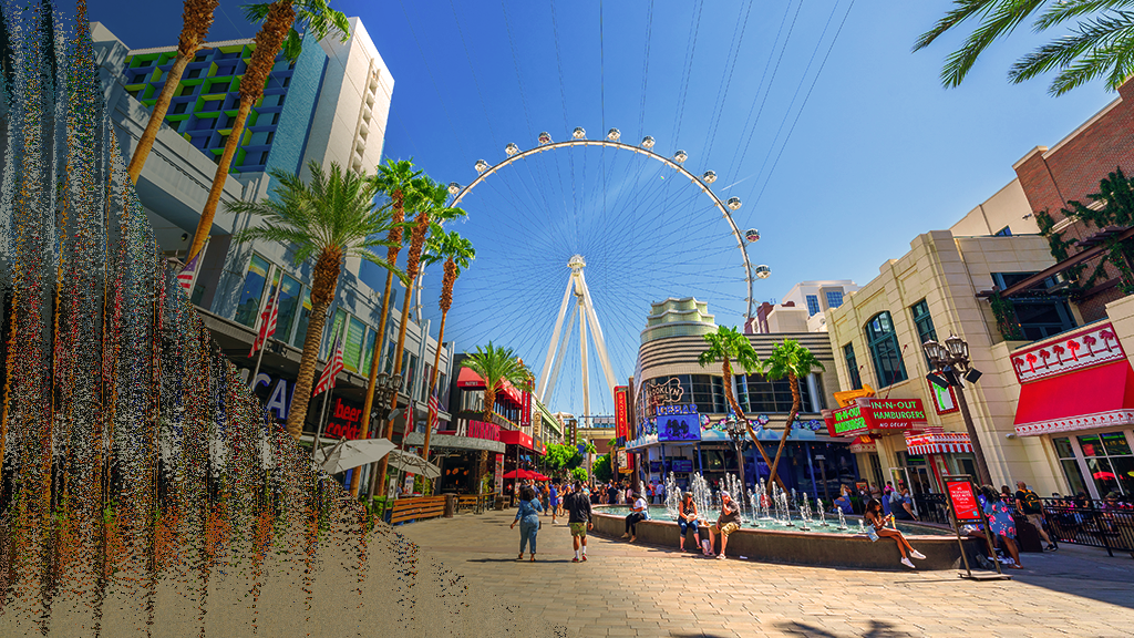 Image of the Las Vegas strip.