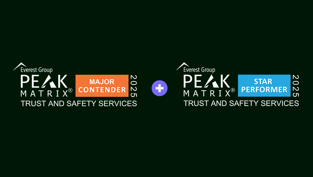 WebPurify, an IntouchCX Company, Named a Major Contender and Star Performer in Everest Group’s 2025 Trust and Safety PEAK Matrix®
