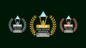 IntouchCX Wins Gold, Silver, and Bronze at the 20th Annual Stevie® Awards for Sales & Customer Service.