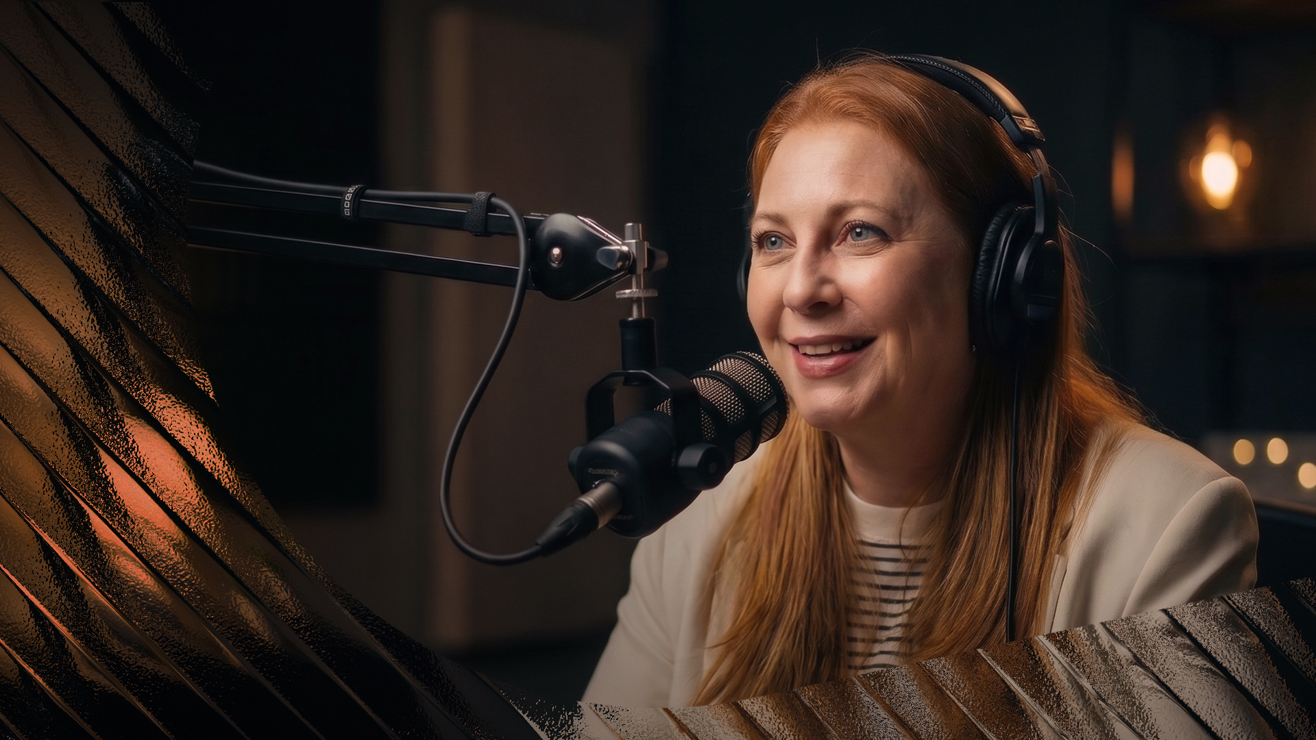 Image of Ailis during the podcast