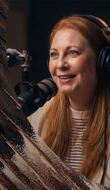 Image of Ailis during the podcast