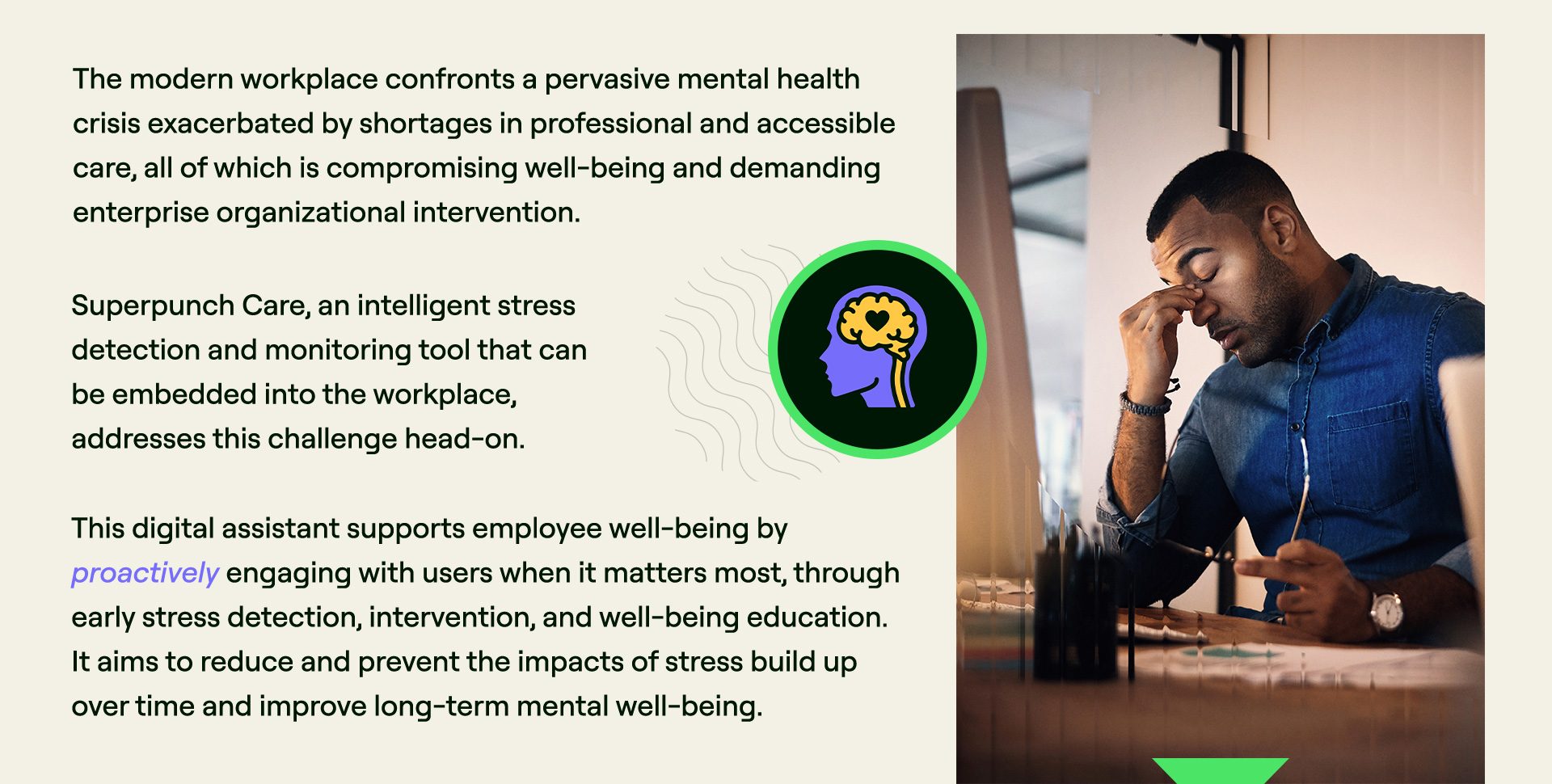 Confronting Mental Health Stigma Through Proactive Well-Being Support